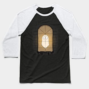 Ghost in the window Baseball T-Shirt